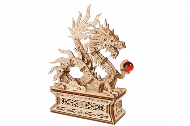 Ugears 3D træ mekanisk puslespil Drage
