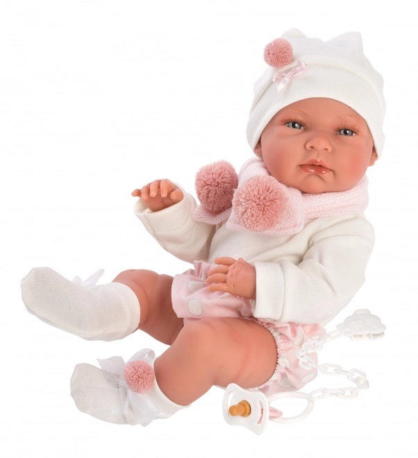 Llorens M738-62 tøj til dukke baby NEW BORN størrelse 40-42 cm