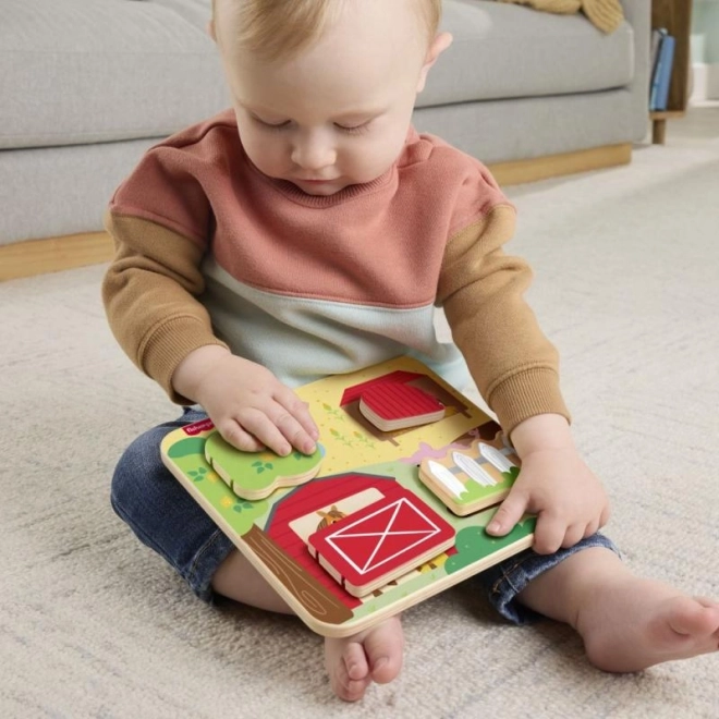 Fisher-Price Træleg gemmeleg med dyr
