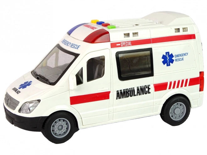 Ambulance Lys Lyd Lyd Friktionstræk