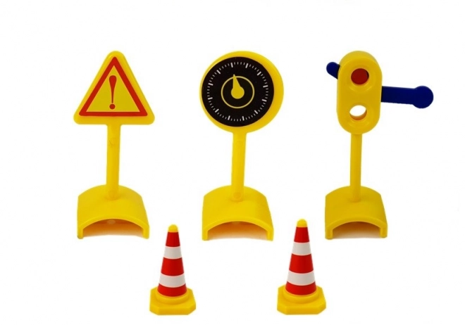 Tankstation Truck Set Trafikskilte Lyd og Lys