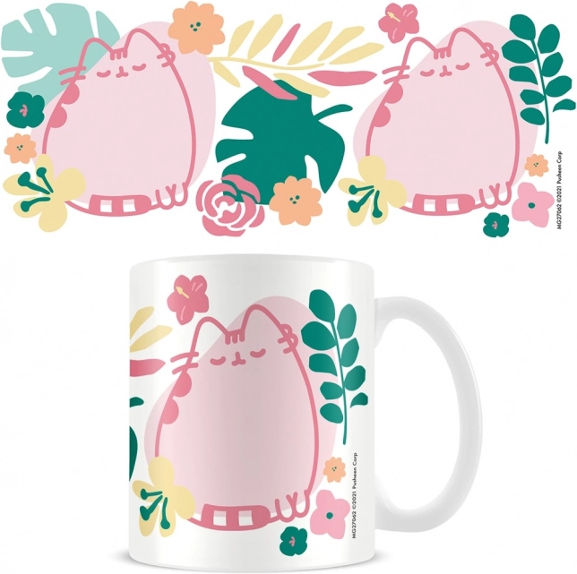 Keramisk krus Pusheen Tropical