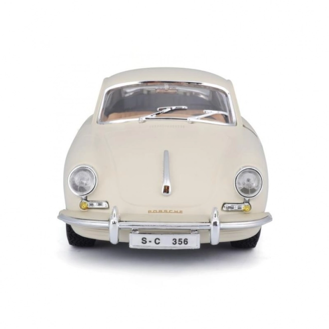 Bburago 1:24 Porsche 356B Coupe (1961) Elfenben