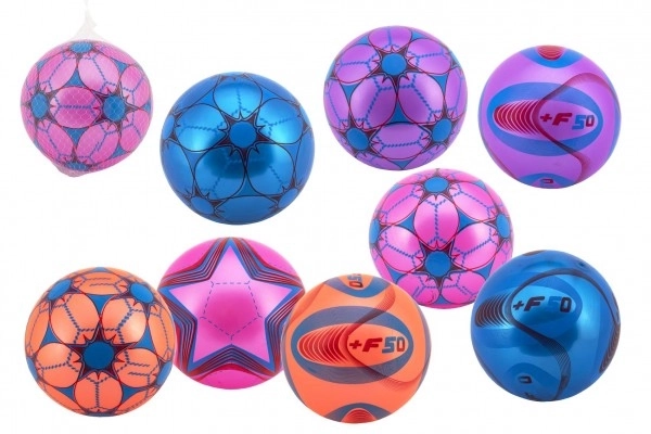 Bold farverig oppustet gummi 23cm mix farver i net