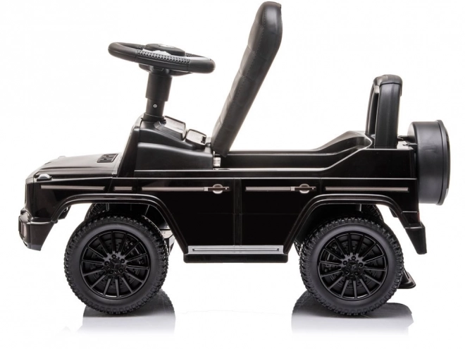 Gåbil Mercedes G-Klasse sort med horn og motorlyd