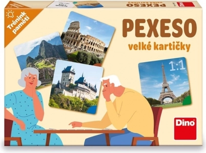 Pexeso Seværdigheder fra Dino