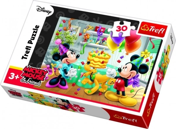 Puslespil Disney Mickey Mouse & Venskabsbudskab