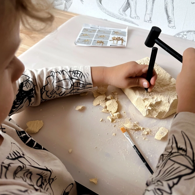 Woopie kreativ legetøj dinosaurus skelet udgravning