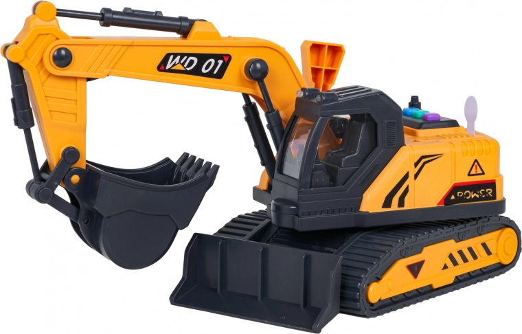 Roterende kabine og bæltechassis