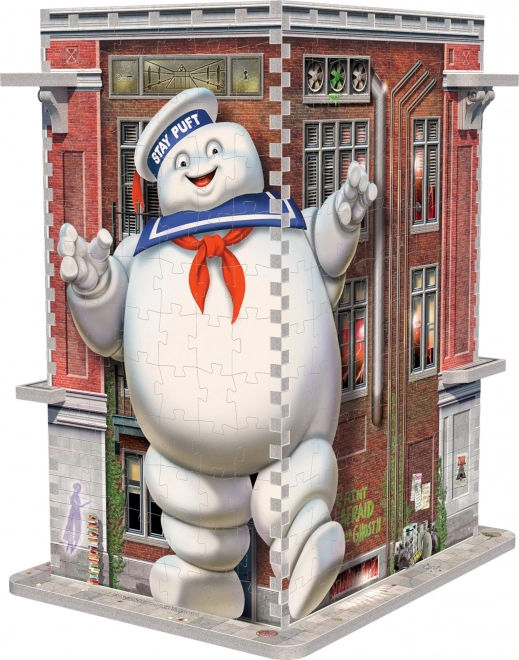 WREBBIT 3D puslespil Ghostbusters: Spøgelsesjægernes brandstation 500 brikker