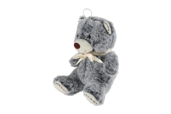 Plys bamse med sløjfe