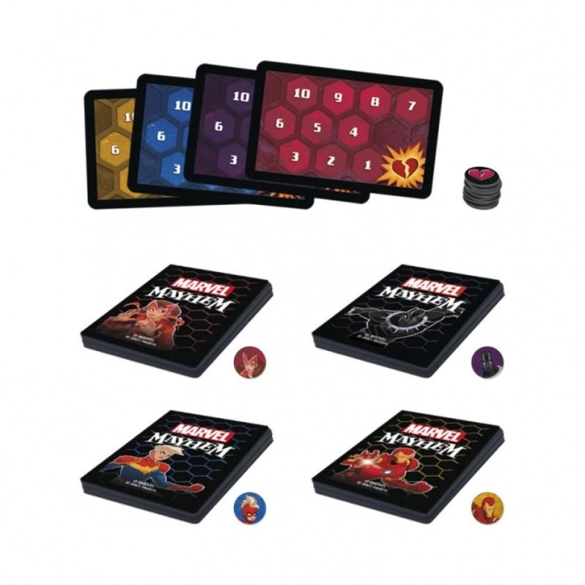 Kortspil Marvel Mayhem