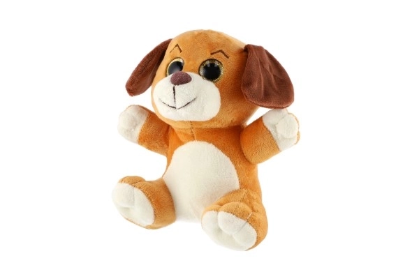 Dyr plys store øjne 18 cm på kortet
