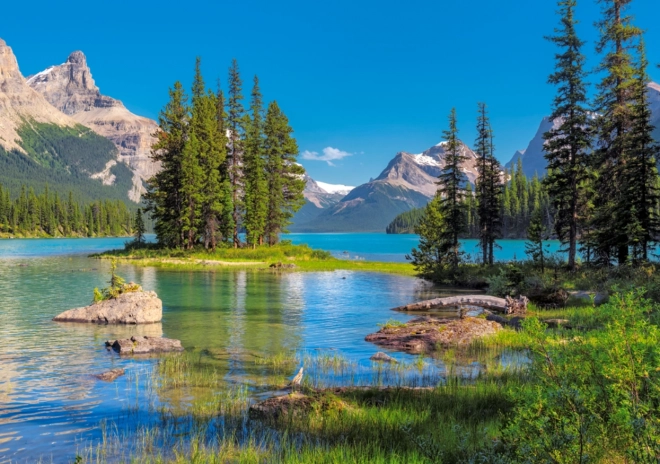 Puslespil 500 brikker Maligne Lake Canada