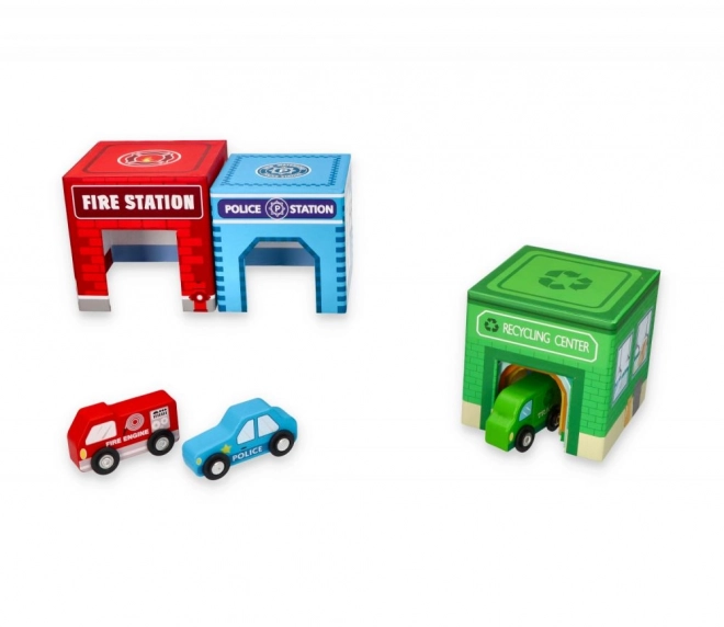 Lelin Pyramide Garage til biler