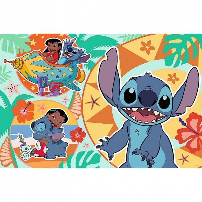 Puslespil Lilo & Stitch for børn, 24 brikker