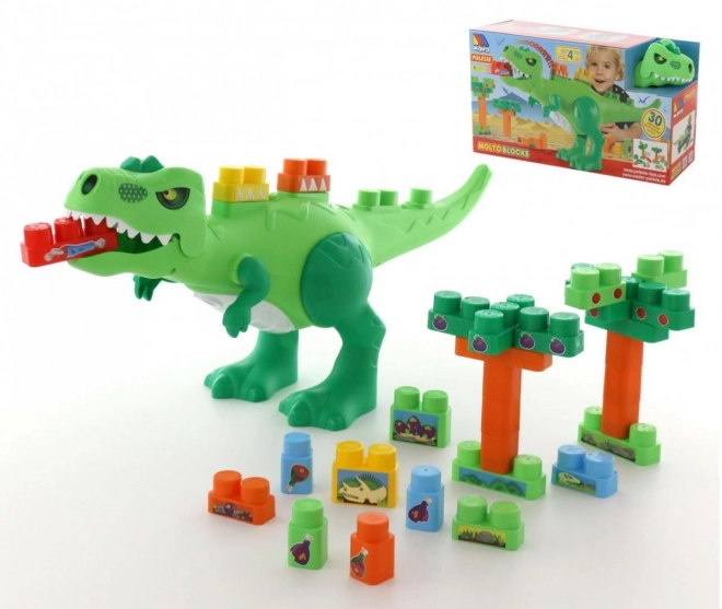 Byggesæt dinosaur - 30 dele