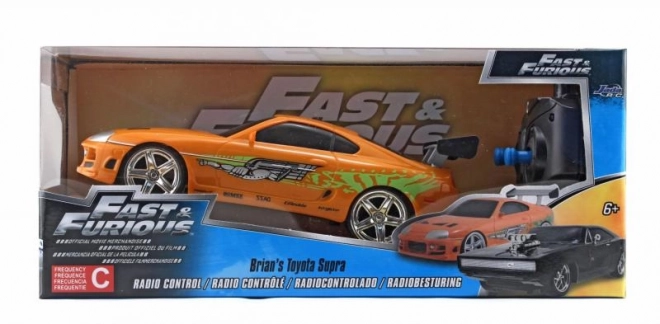 Hurtig og rasende RC bil Brians Toyota 1:24