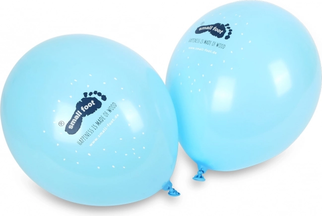 small foot reklameballoner af naturlatex 10 stk