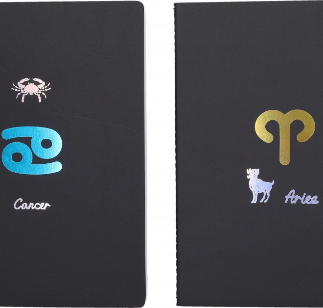 Linet notesbog Zodiac 18,5x25,5 cm