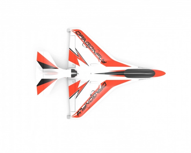 Hydroplán Dragonfly V3 2,4 GHz RTF – Hvid-rød
