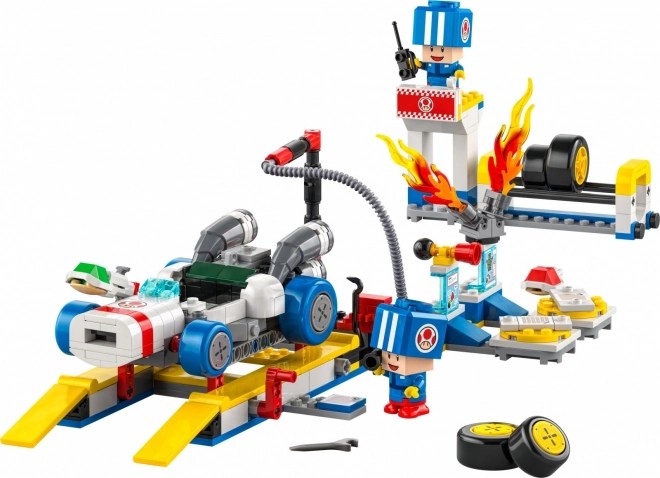 LEGO Super Mario: Mario Kart - Toad og hans garage