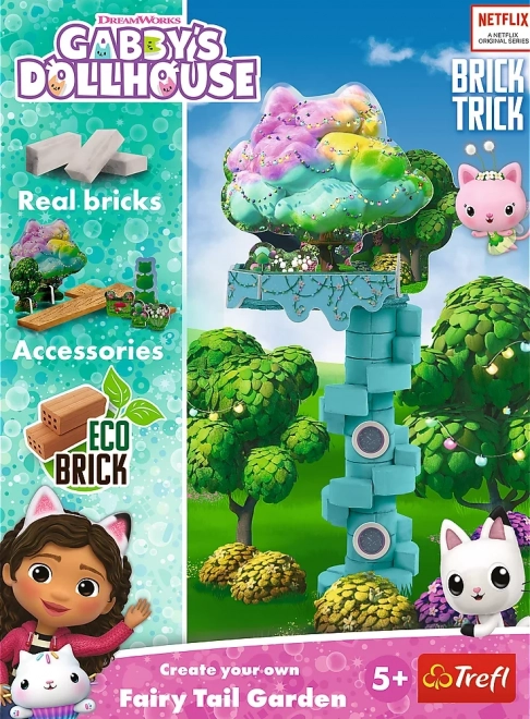 TREFL BRICK TRICK Gábinas magiske hus: Magisk have med 34 dele