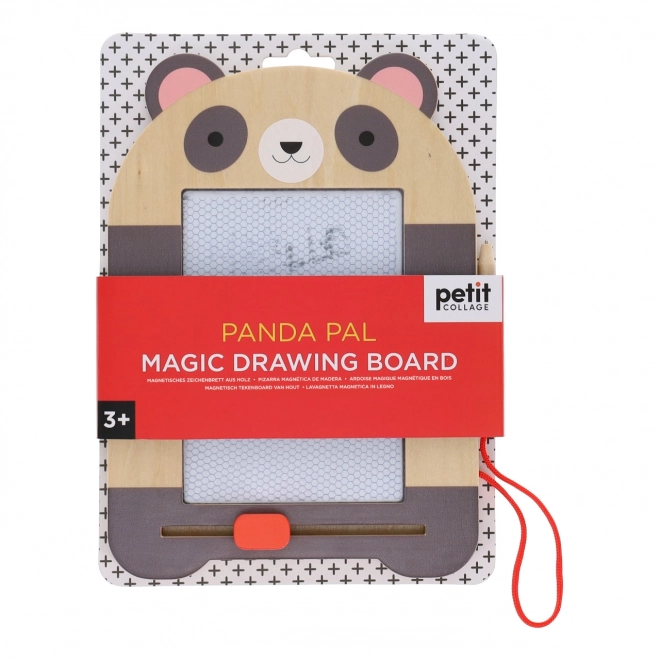 Petit Collage Magnetisk tegnetavle panda
