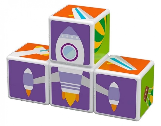 GEOMAG Magnetiske terninger Magicube Transportmidler