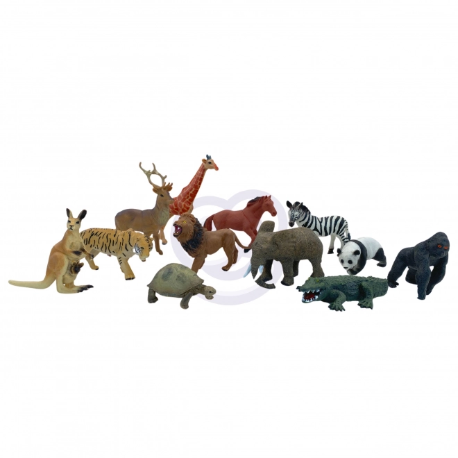 Safari figurer og legetæppe Woopie
