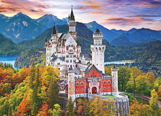 Puslespil Neuschwanstein Slot 1000 brikker