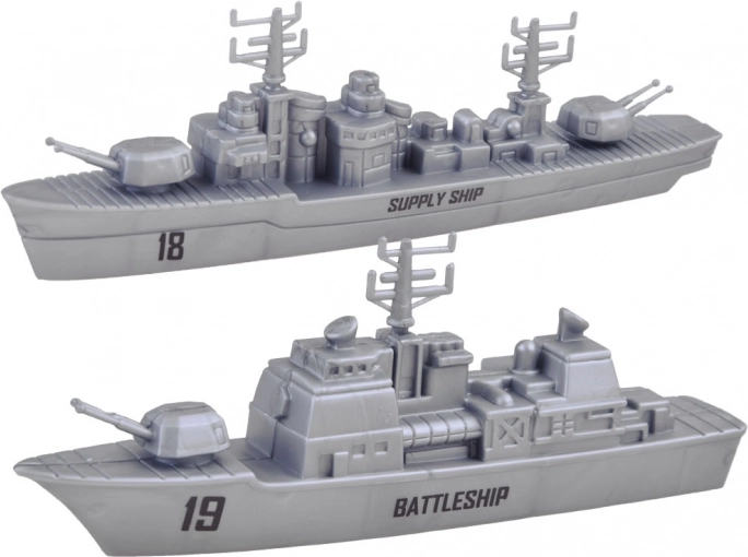 Komplet maritim flåde
