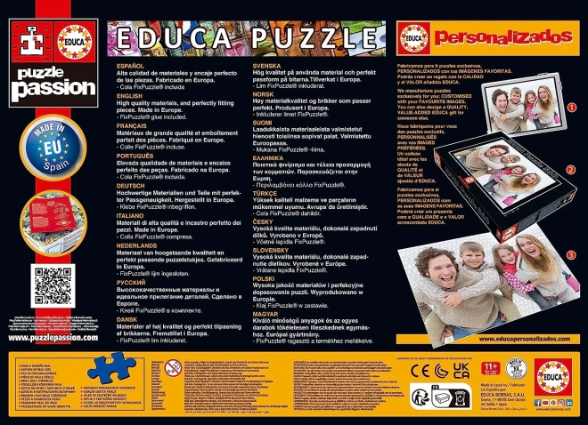 EDUCA Puslespil Stitch 2x500 brikker