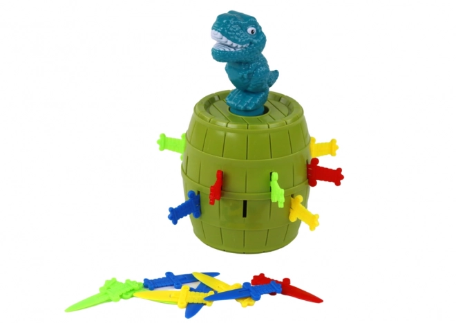 Arcade pop-up-spil Dinosaur i tønde