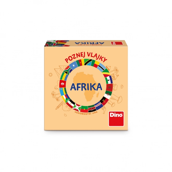 Dino rejse spil Kend flag Afrika