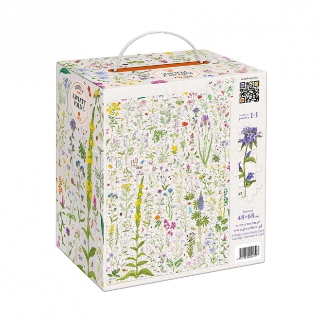 Puslespil 1000 dele Puzzlove Markblomster