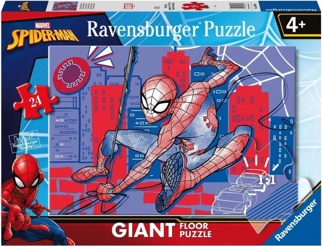 Puslespil 24 brikker Gigant Spiderman