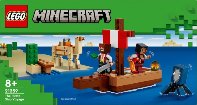 LEGO Minecraft 21259 Sejltur på piratskib