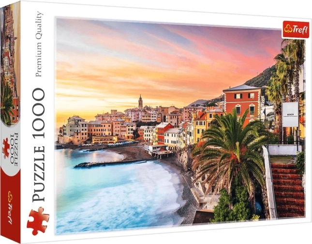 Puslespil 1000 brikker – Bogliasco, Ligurien, Italien Trefl