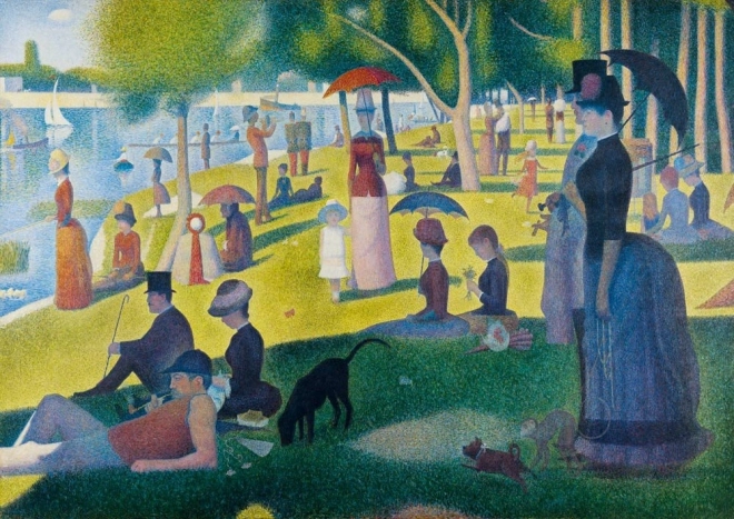 Puslespil Søndag eftermiddag på øen La Grande Jatte 1000 brikker