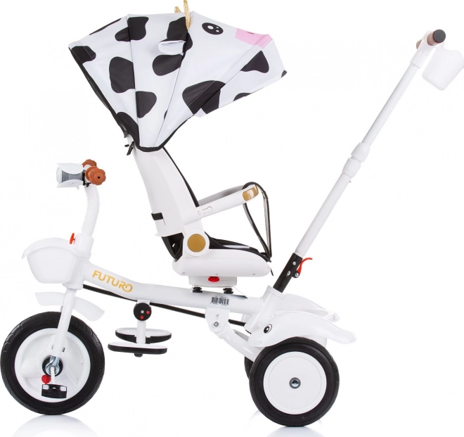 CHIPOLINO Trehjulet cykel med tag Futuro 2i1 Ko