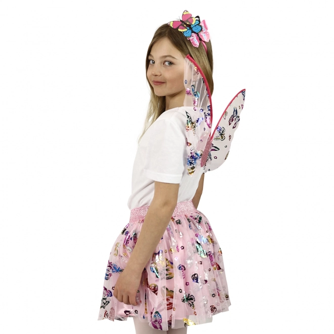 Børnekostume Sommerfugl TUTU Nederdel