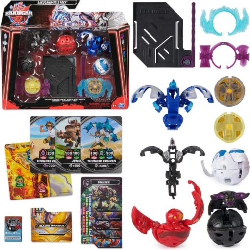 Bakugan Specialangreb – 5-delt pakke Serie 6