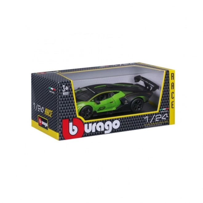 Bburago 1:24 Race Lamborghini Essenza SCV12 – Grøn