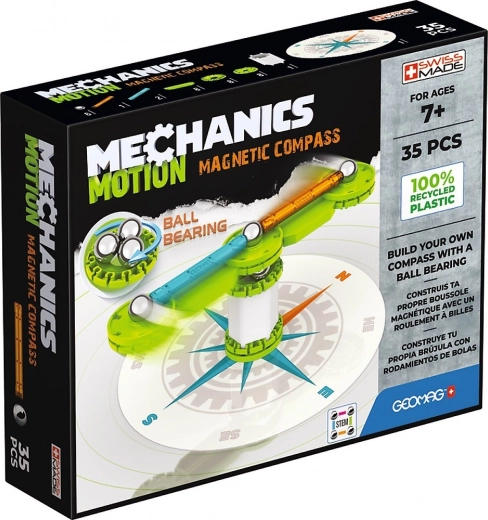 Magnetisk byggesæt kompas GEOMAG Mechanics Motion