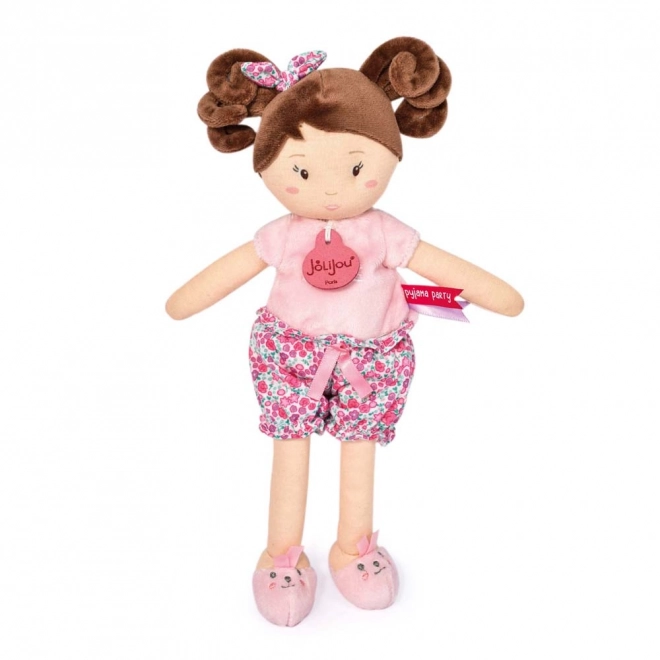 Doudou Jolijou Panenka LES PIPELLETTES 25 cm 1 stk – lys pink