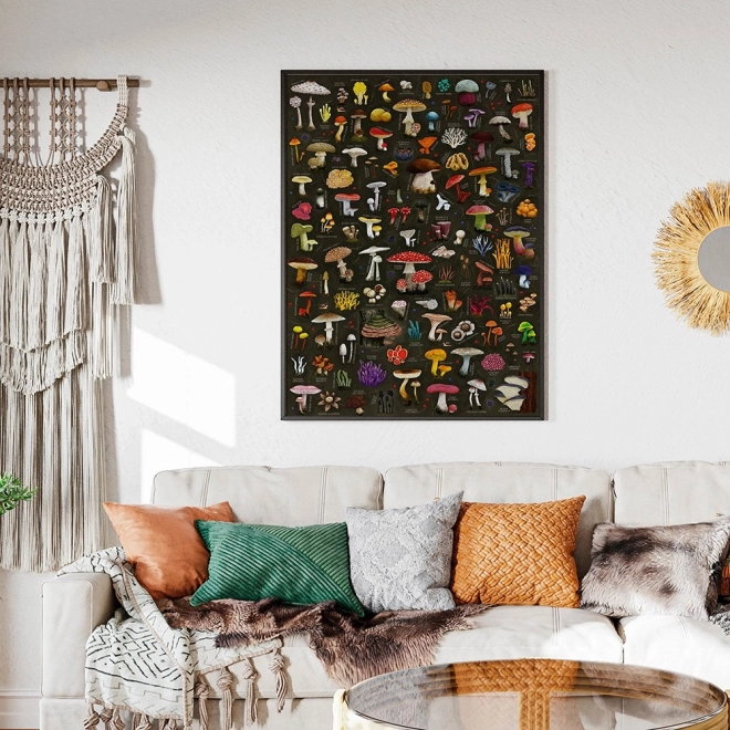 Puslespil Puzzlove Svampe 1000 brikker
