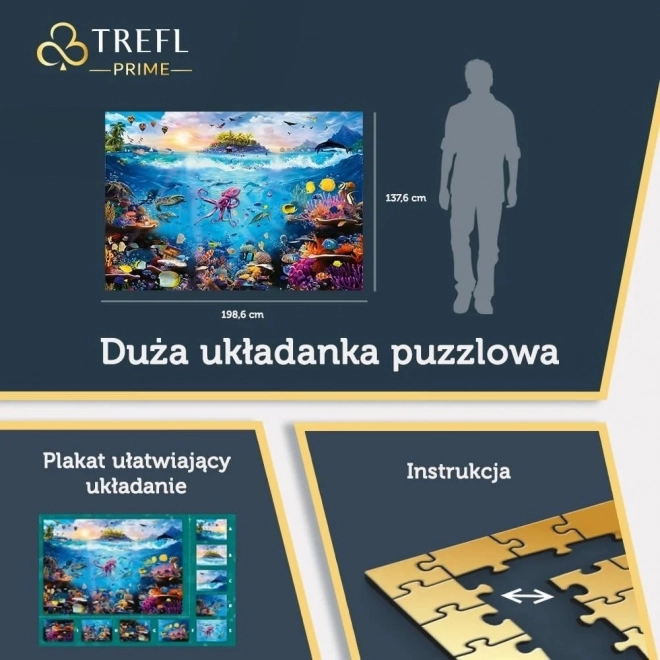 TREFL Puslespil UFT Dyk ned i det undersøiske paradis 13500 brikker