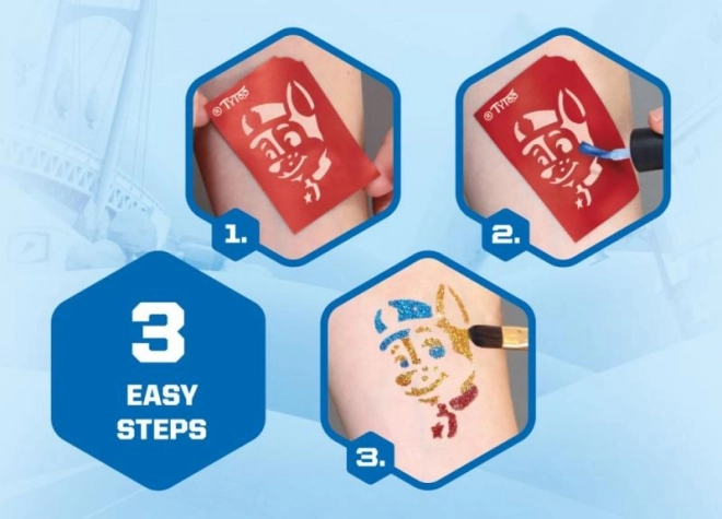 Tatoveringssæt Paw Patrol til drenge