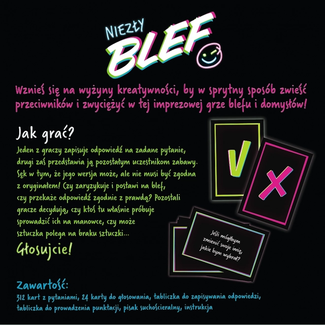 Niezły Blef spil fra Trefl
